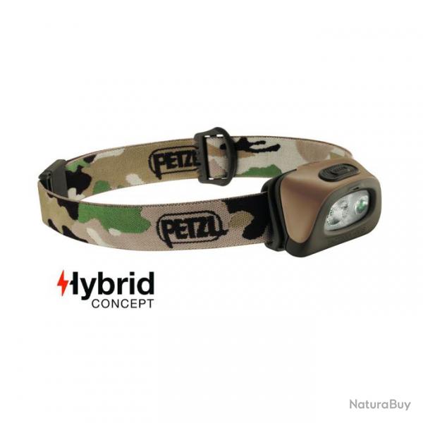 Lampe frontale Hybrid clairage 4 couleurs Tactikka +RGB camo fr/ce - 350 Lumens