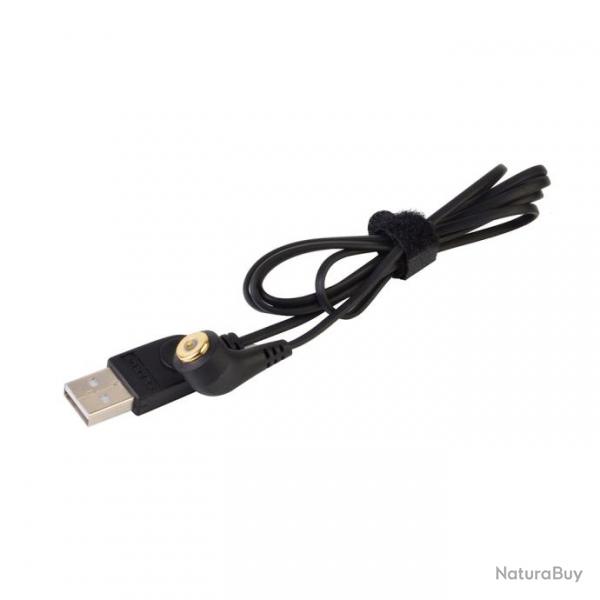 Cordon de chargement USB magntique connecteur 0,8 mm