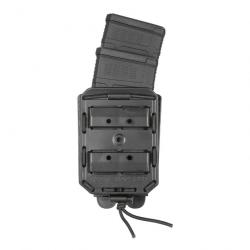Porte-chargeur double Bungy 8BL noir pour M4/AR15