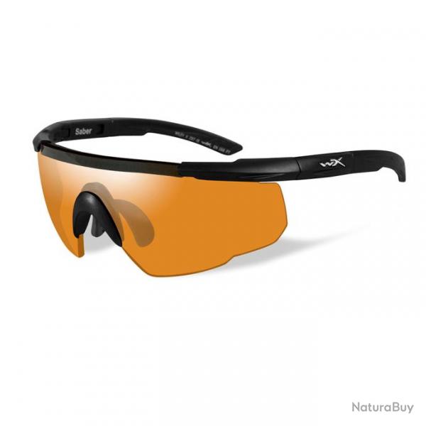 Lunettes de protection balistiques Saber Advanced cran orange