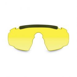 Ecran jaune pour lunettes de protection balistiques Saber Advanced