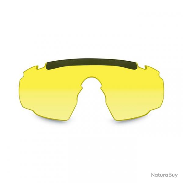 Ecran jaune pour lunettes de protection balistiques Saber Advanced