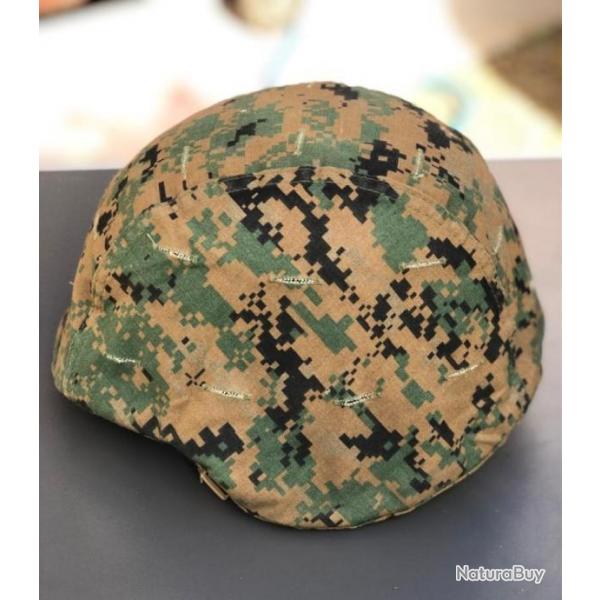 Casque balistique USMC Light Weight Marine Corps authentique fabrication Gentex Corporation taille L