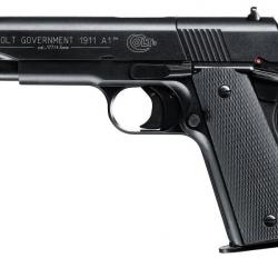Pistolet Colt Government 1911 noir cal. 4,5 mm