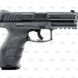Pistolet CO2 H&K VP9 BB's gris culasse métal cal. 4.5 mm