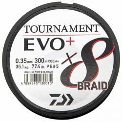 Tresse Daiwa Tournament 8 Braid EVO+ 77,4lb