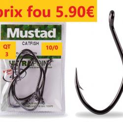 HAMECONS MUSTAD ULTRA POINT SILURE CATFISH    sz 10/0    pack of 3