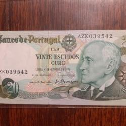 20 escudos 1978 neuf