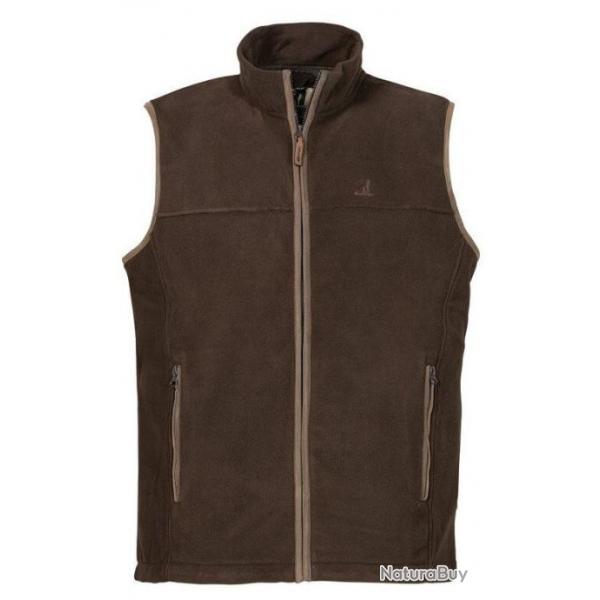 Gilet polaire Scotland marron PERCUSSION-M