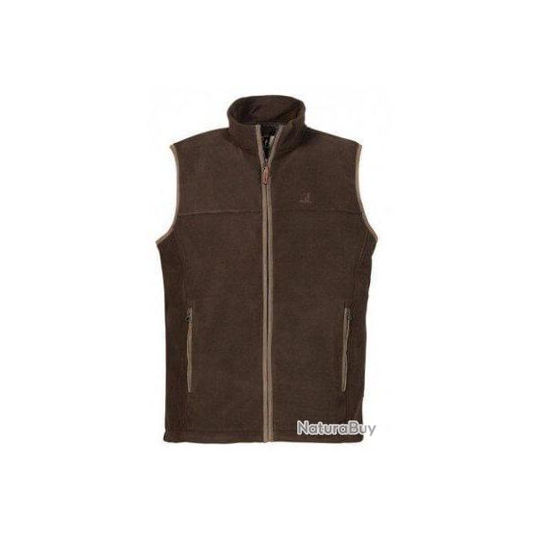 Gilet polaire Scotland marron PERCUSSION-M