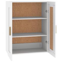 Armoire murale Blanc 69,5x32,5x90 cm Bois d'ingénierie