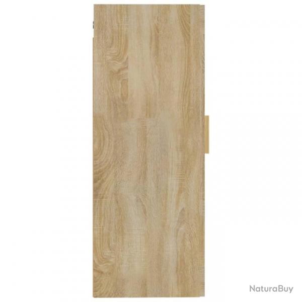 Armoire murale Chne sonoma 35x34x90 cm Bois d'ingnierie