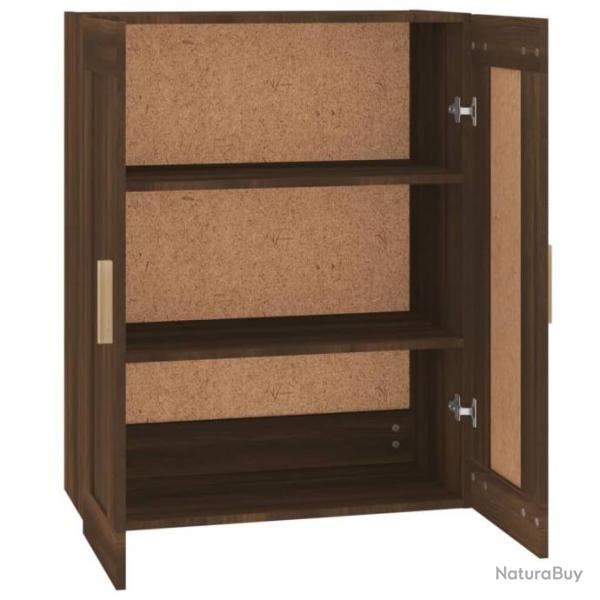 Armoire murale Chne marron 69,5x32,5x90 cm Bois d'ingnierie