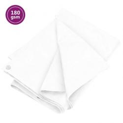 Bâche 180 g/m² 6x12 m Blanc PEHD