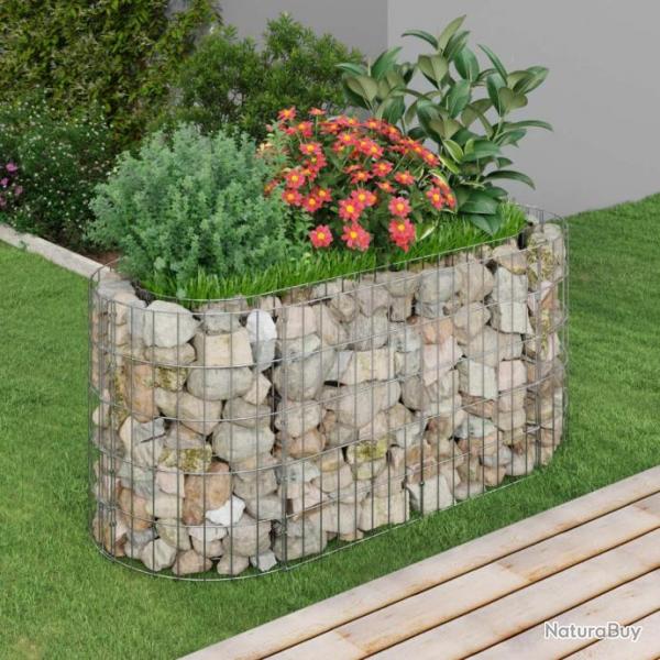 Lit surlev  gabion Fer galvanis 120x50x50 cm