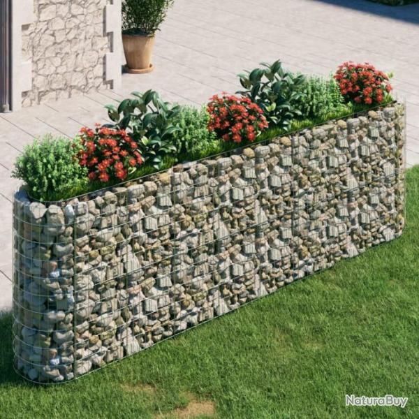 Lit surlev  gabion Fer galvanis 330x50x100 cm