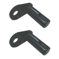 Attelages de remorque pour vélo 2 pcs