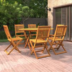 Ensemble de salle à manger de jardin 7 pcs Bois d'acacia massif