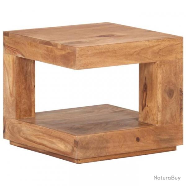 Table basse 45x45x40 cm Bois solide