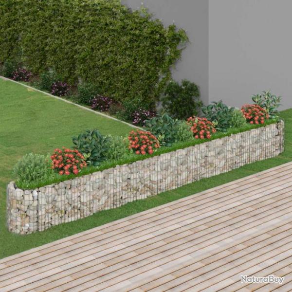 Lit surlev  gabion Fer galvanis 470x50x50 cm