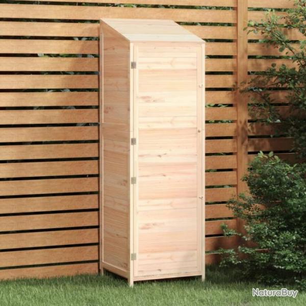 Remise de jardin 55x52x174,5 cm Bois de sapin solide