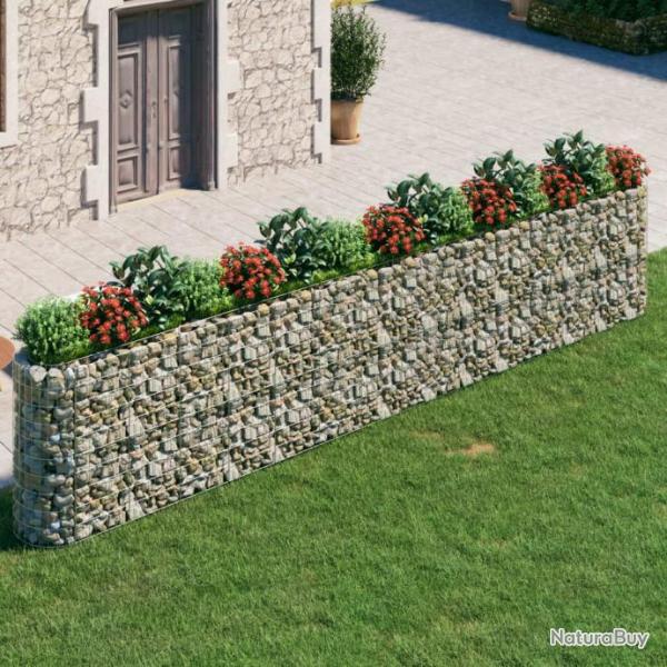 Lit surlev  gabion Fer galvanis 540x50x100 cm