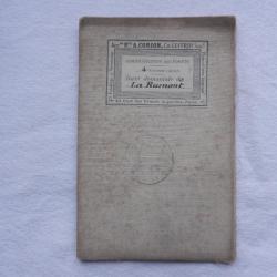 carte d'administration Forêt domaniale de la Rumont 54 - service topographique 1881