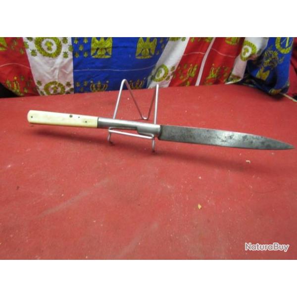 dague couteau Corse grand ouvert 41cm  (20 Lame +21cm P) Vendetta Corsica ancien mais XX sicle