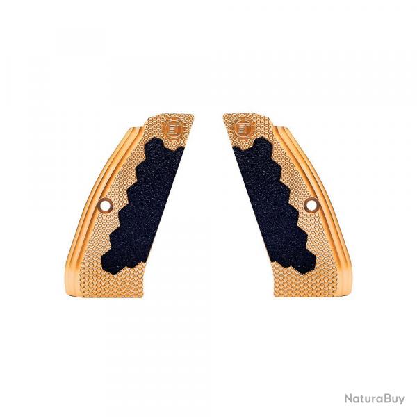 Plaquettes LAITON pour CZ 75, CZ 75 TS, CZ SHADOW 2, Epaisseur: XL