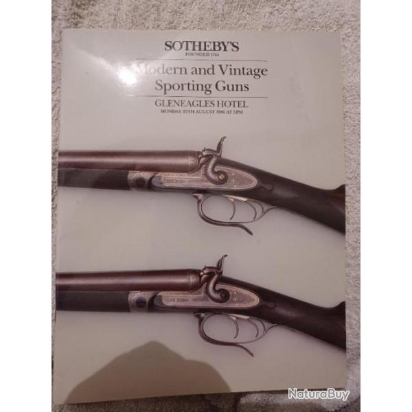 Catalogue SOTHEBY'S,armes fines.