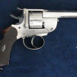 Beau revolver a système Leveaux cal 380 pour le marché Britannique  (The Grahamstown)