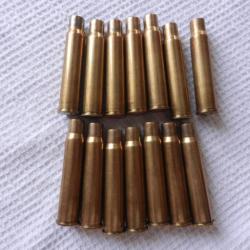lot de14 douilles vides de calibre 8 X 57 JRS - Norma