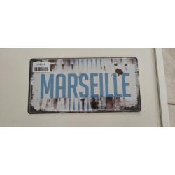 Plaque décorative métal Marseille