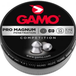 Plombs Pro Magnum tête pointue cal. 4,5 mm /250
