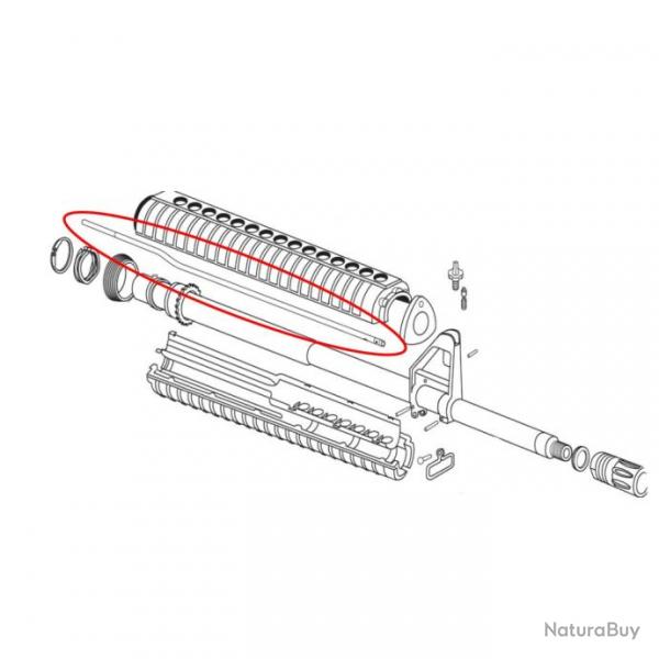 Pin pour tube de gas AR-15