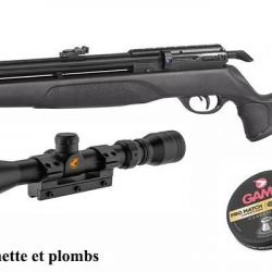 Carabine PCP GAMO Arrow 4,5 mm (19,9 joules) Combo