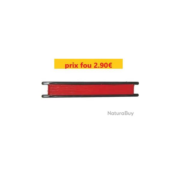 Elastique AUTAIN ZIM FLUO ROUGE      1.2 mm  4 m  2.2 kg