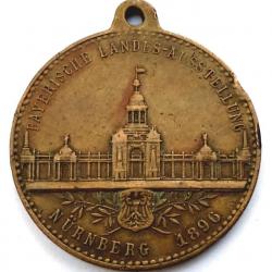 Médaille de l'Empire Allemand - BAYERISCHE LANDES-AUSSTELLUNG - NÜRNBERG 1896