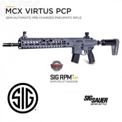 Carabine PCP semi-automatique Sig Sauer MCX Virtus PCP cal. 5,5 mm