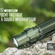 Warrior 3S Lampe Tactique Défense Ultra Puissante - Olight France