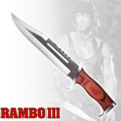 Couteau de Rambo 3 First Blood Part Three + Magnifique Etui Cuir