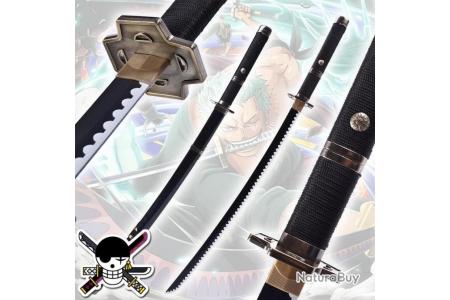Épées en bois de cosplay d'anime japonais, épée de samouraï