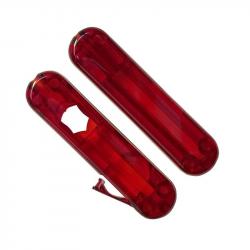 Plaquettes couteau suisse "Signature Lite" 58 mm, Couleur rouge translucide [Victorinox]