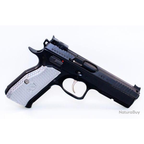 Grips pais M-ARMS Monarch 1 CZ 75 & SHADOW 1/2 Laiton chrom