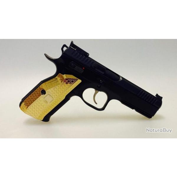 Grips M-ARMS Monarch 2 pour CZ SHADOW 2 Plaqu OR