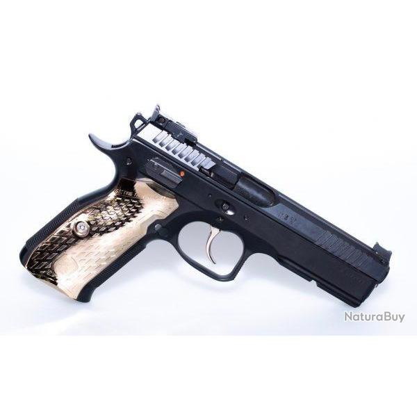 Grips M-ARMS 3D President CZ 75 & SHADOW 1/2 Plaqu OR