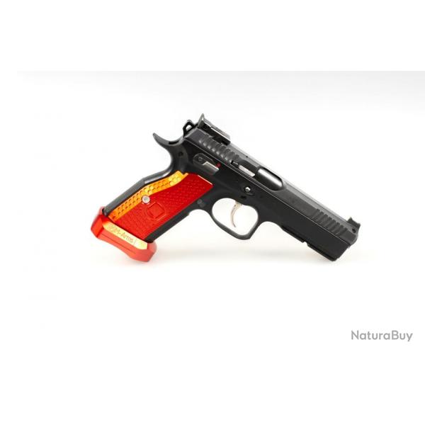 Grips fins & magwell M-ARMS Monarch 1 CZ SHADOW 2 Rouge
