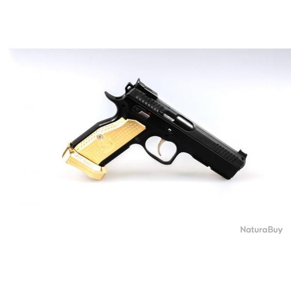 Grips fins & magwell M-ARMS Monarch 1 CZ SHADOW 2 Laiton