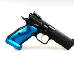 Grips & magwell M-ARMS 3D President CZ SHADOW 2 Bleu