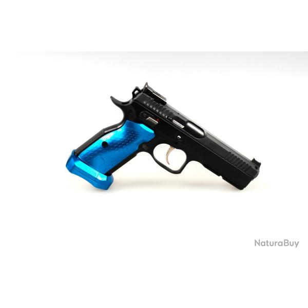 Grips & magwell M-ARMS 3D President CZ SHADOW 2 Bleu